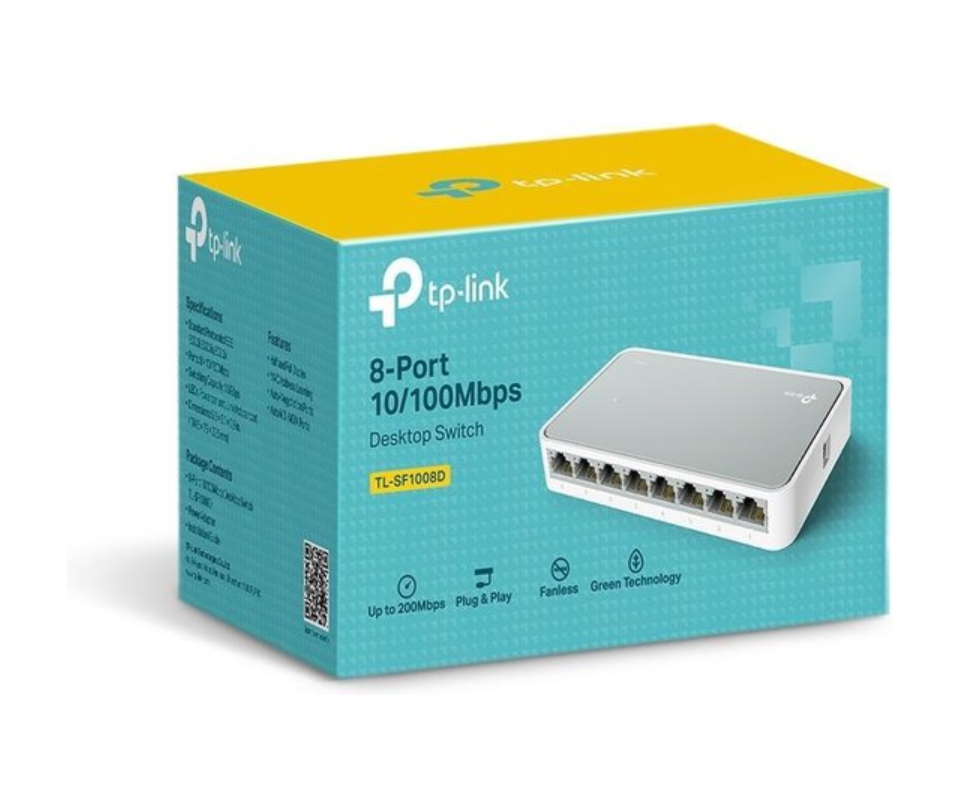TP-Link - Ethernet Network Switch - White