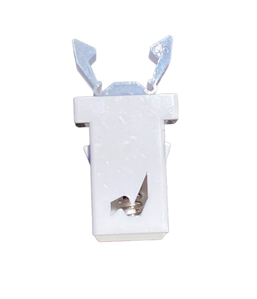 Snapper Closure White Suitable for Brabantie