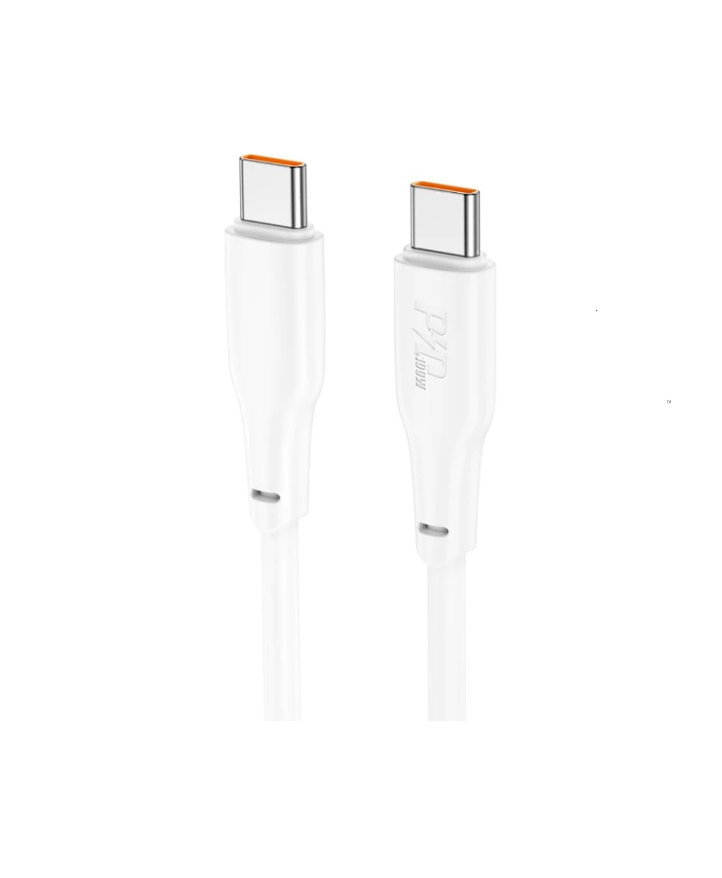 Hoco USB C to USB C Fast Charging Cable 100W white