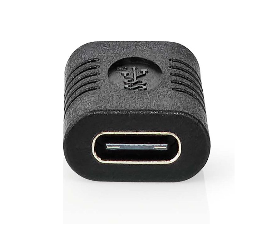 Nedis Usb-C naar Usb-C adapter Zwart