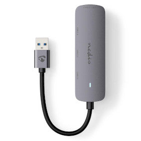 Nedis USB-Hub 4 Poorts USB-A Naar USB-A