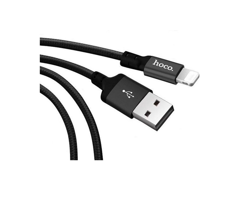 Hoco Lightning Charging Cable Black