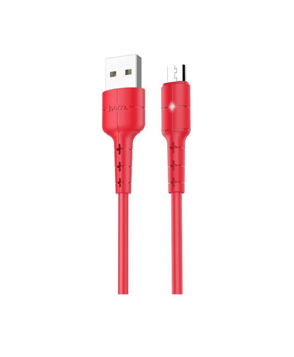 Hoco Micro USB charging cable 1.2 meters red
