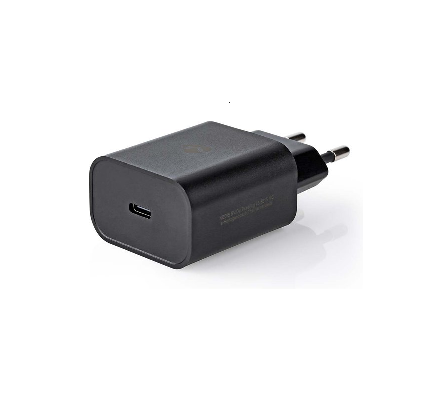 Nedis 20W USB-C Fast Charger Black