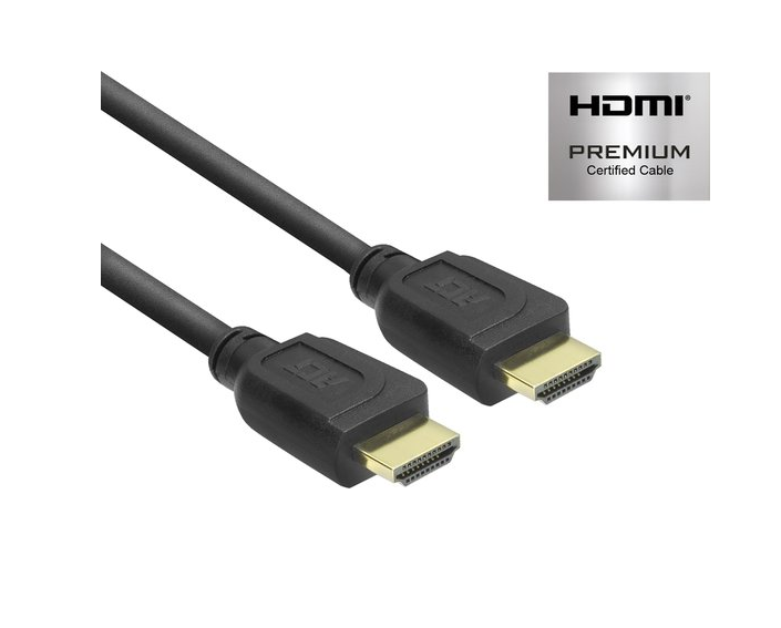 ACT HDMI 2.0 Cable 1 meter black