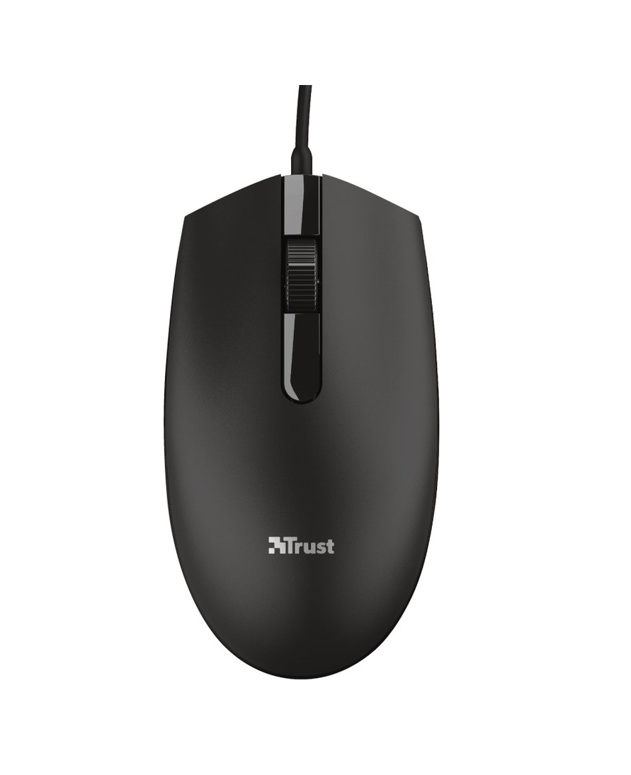 Trust Wired Optical Mouse Ambidextrous 1200 DPI TM-101