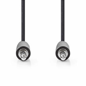 Nedis Stereo Audiokabel 3,5mm naar 3,5mm jack 2m zwart