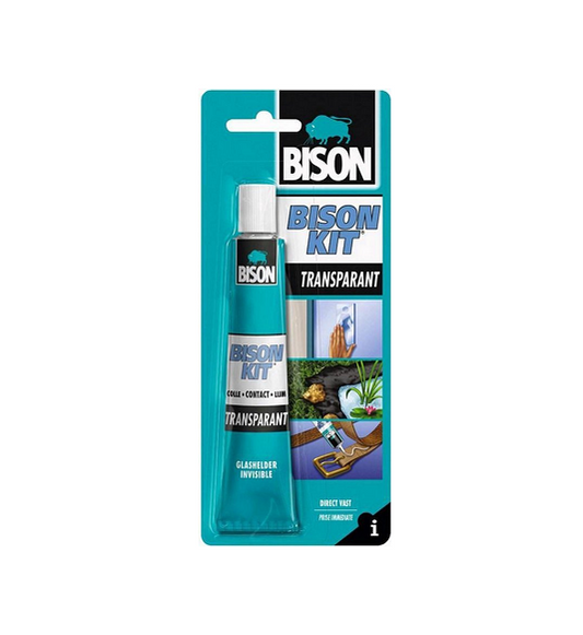 Bison Kit Transparant Contactlijm Tube - 50 ml