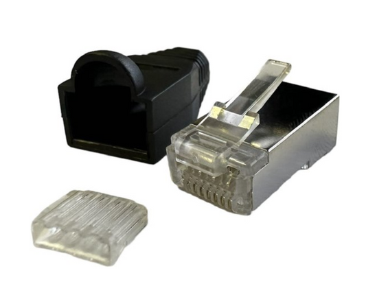 LogiLink Patchstekker RJ45 Cat6 Shielded - 10 Stuks - UTP Stekker - Losse Stekker