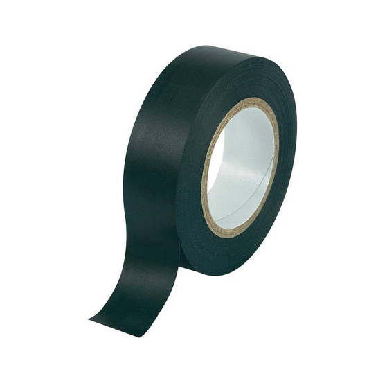 PVC Isolatietape 10 meter x 18 mm - Zwart