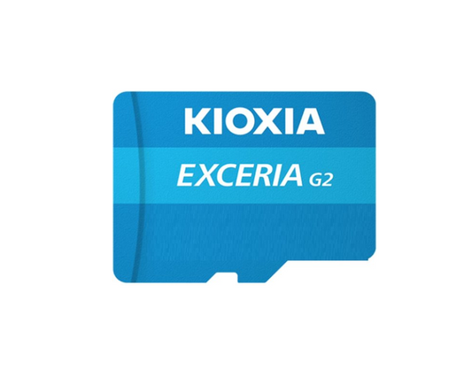 Kioxia Exceria Micro SD Kaart G2 Inclusief Adapter