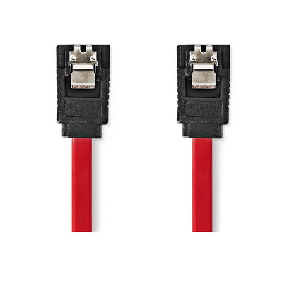 Nedis SATA Data kabel 50cm rood plat