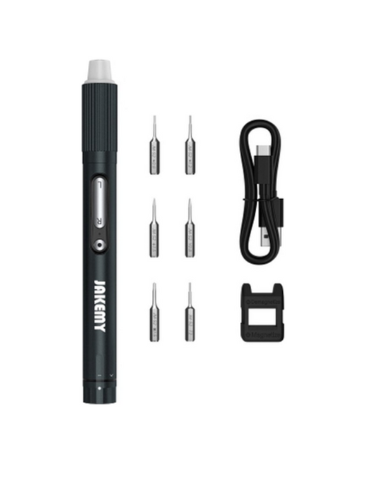 Jakemy JM-Y05 9 in 1 Electische Schroevendraaierset 3 standen USB-C