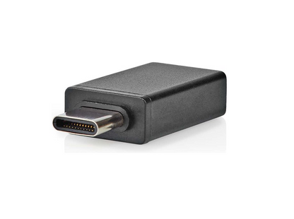 Nedis USB Adapter USB-C Naar USB-A Zwart