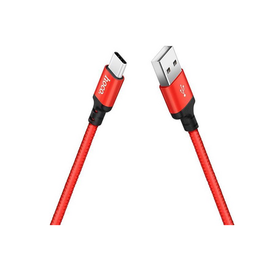 Hoco USB-C Kabel Rood